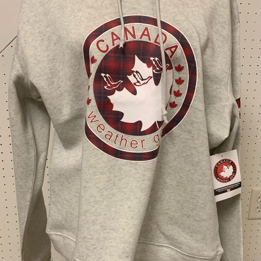 Canada Weather Gear Women's Logo Printed Fleece Hoodie Sweatshirt